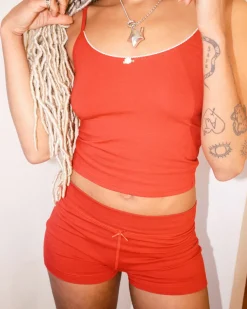 Lounge Shorts - Cherry