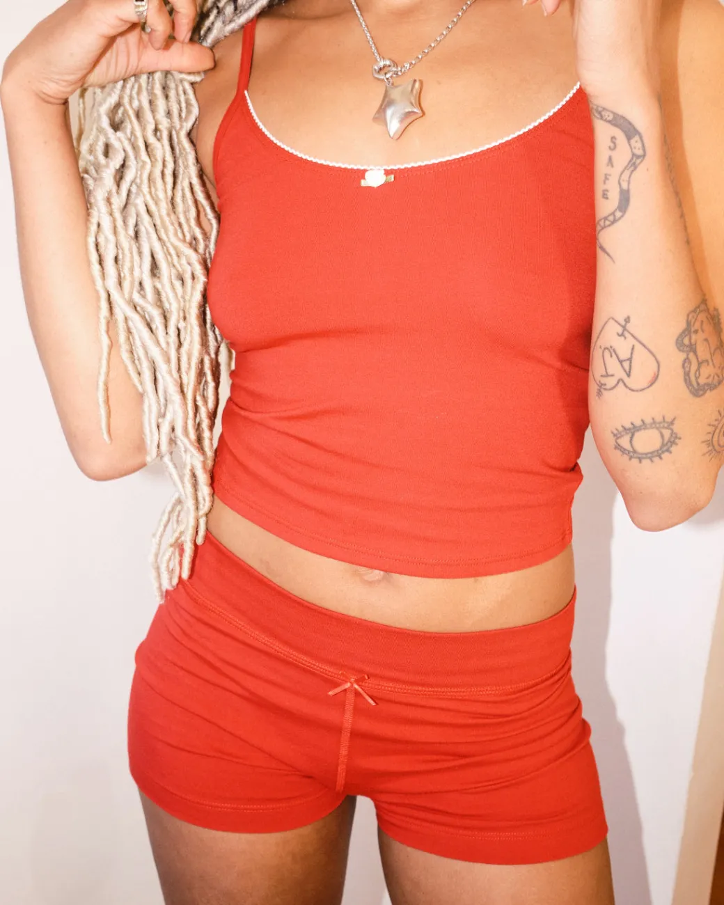 Lounge Shorts - Cherry
