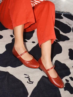 Lucien Ballet Flat - Red