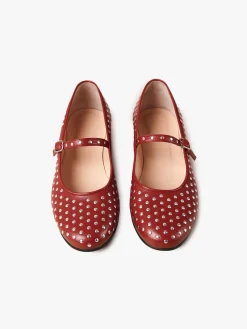 Lucien Ballet Flat - Red