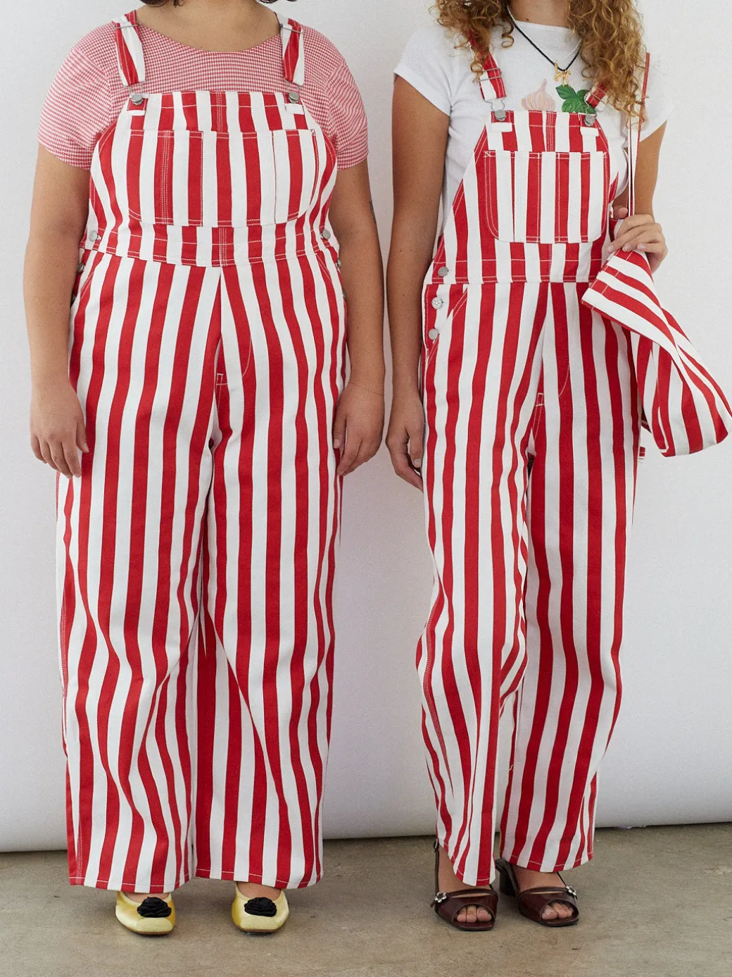 Lucy Overall - Pomodoro Stripe