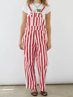 Lucy Overall - Pomodoro Stripe