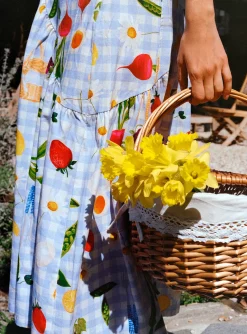 Maeve Midi Skirt - Picnic Alfresco