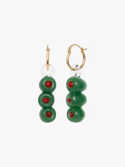 Martini Olives Hoops - Green