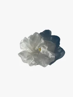 Mini Organza Scrunchie - Ivory