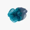 Mini Organza Scrunchie - Peacock