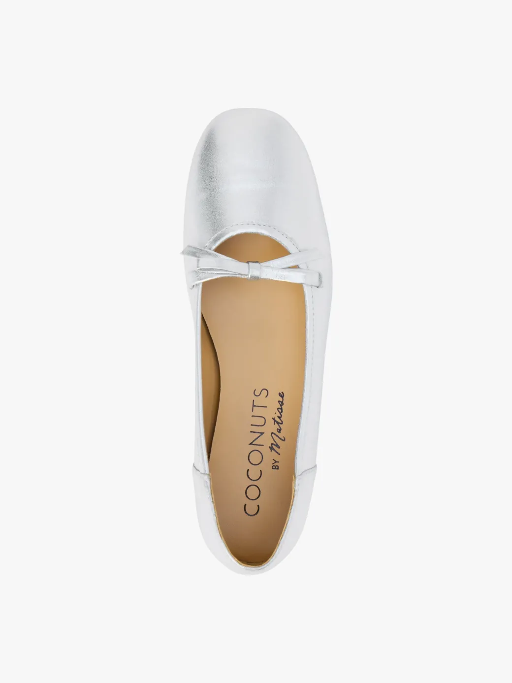 Missy Ballet Flat - Silver