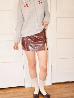 Moon Skort - Cherry Cola