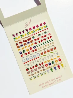 Nail Art Stickers - Gah!