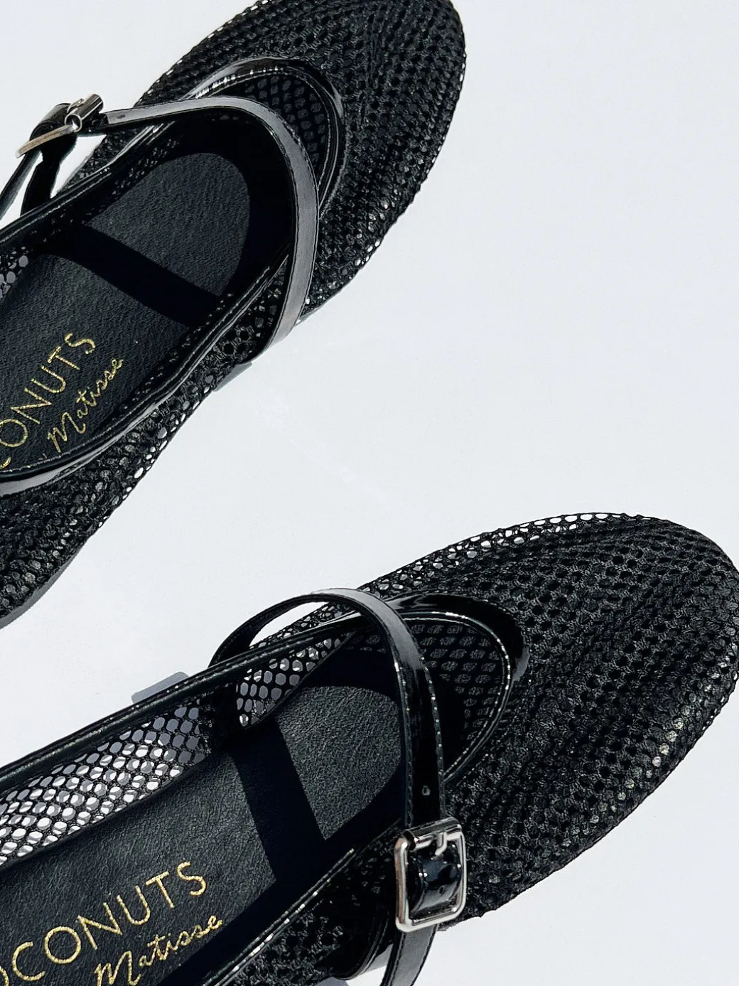 Nolita Mesh Mary Jane - Black