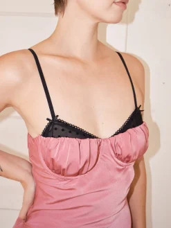 Oona Dress - Dusty Rose