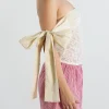 Open Wings Top - Ivory