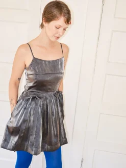 Penelope Mini Dress - Grey