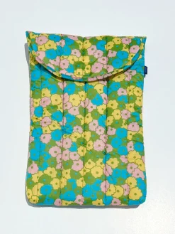 Puffy Laptop Sleeve 13"/16" - Flowerbed