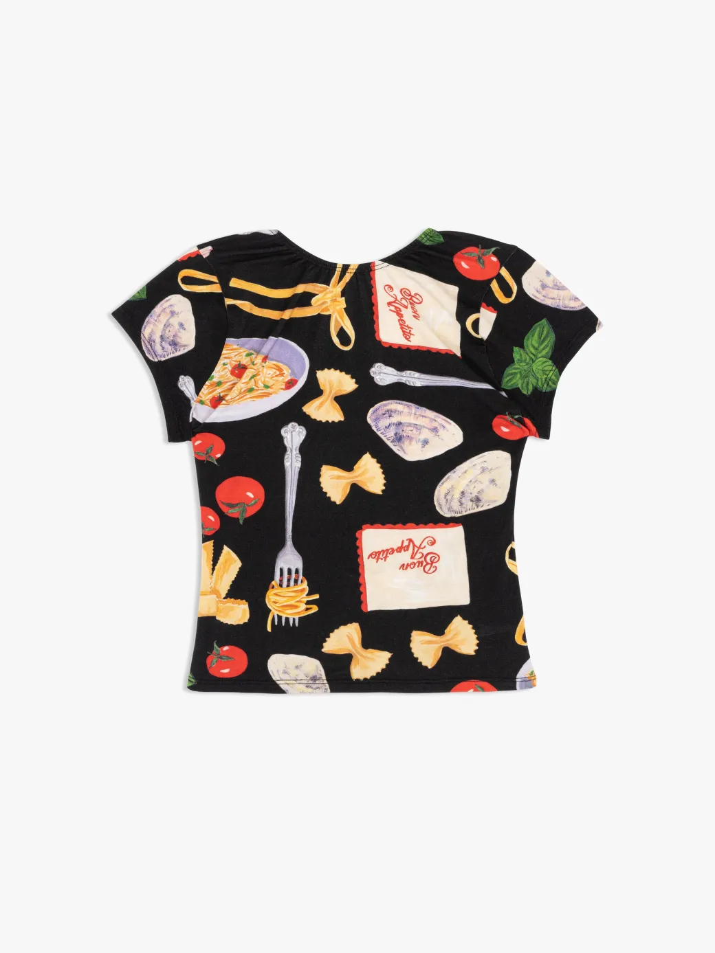 Rowan Tee - Buon Appetito Black