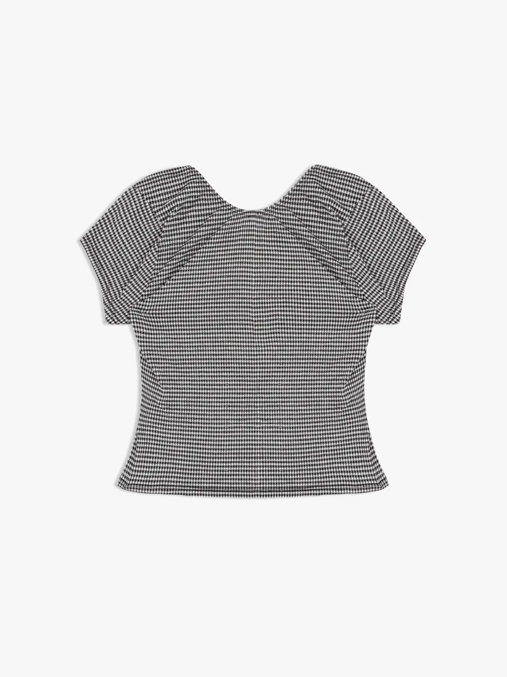Rowan Tee - Caviar Gingham