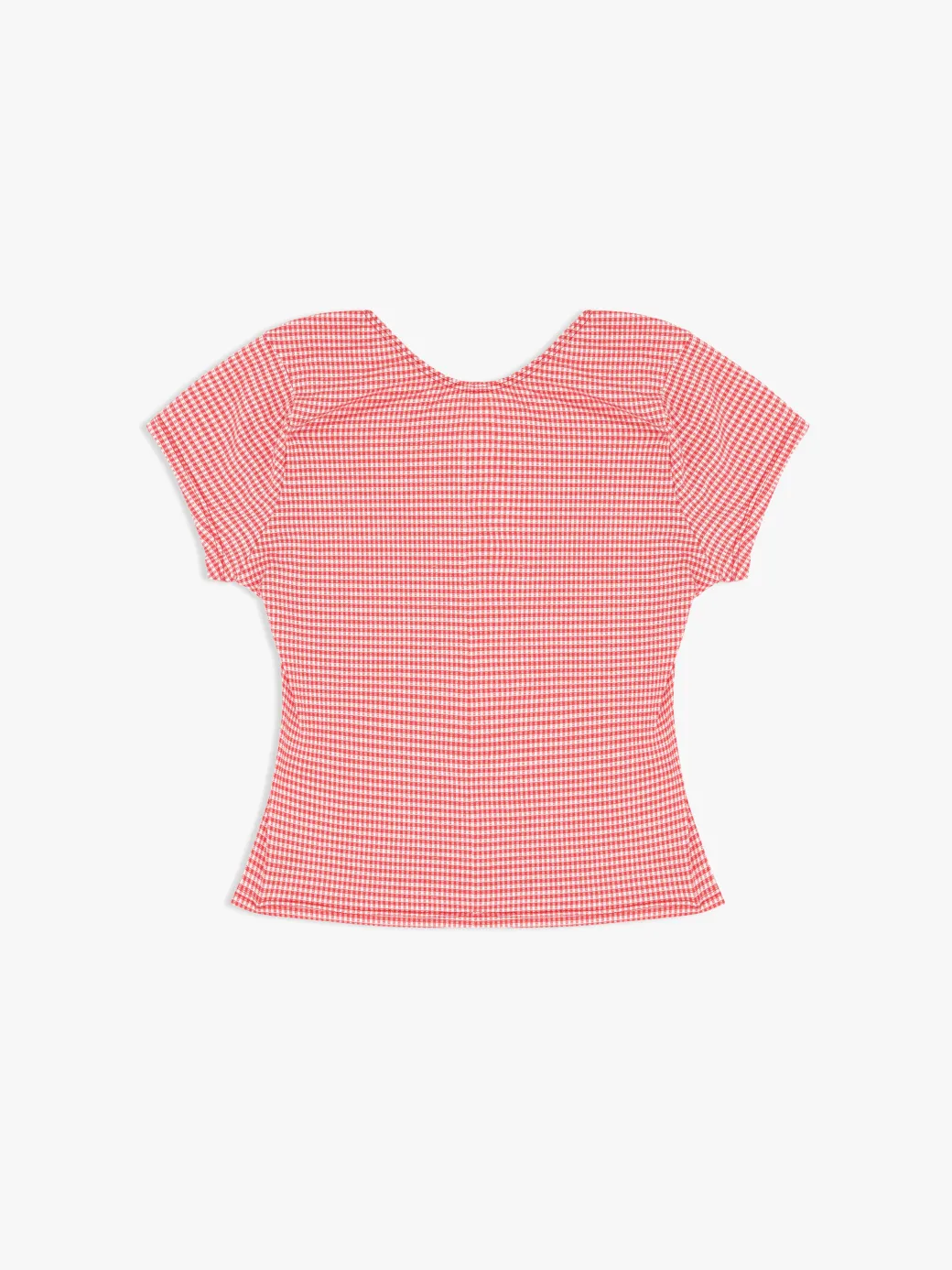 Rowan Tee - Pomodorro Gingham