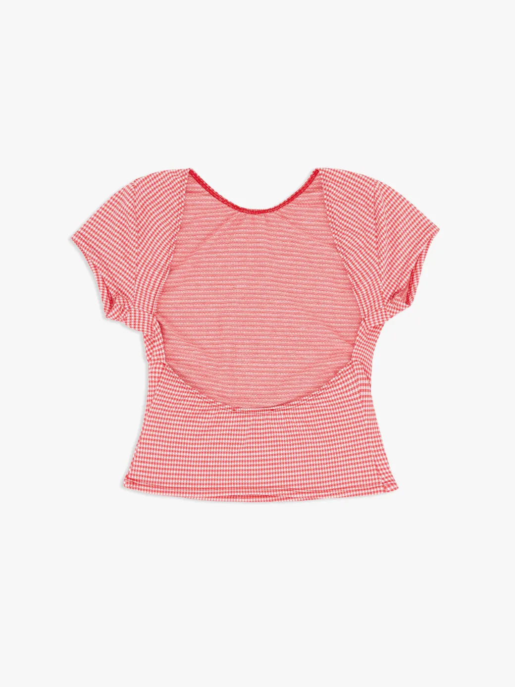 Rowan Tee - Pomodorro Gingham