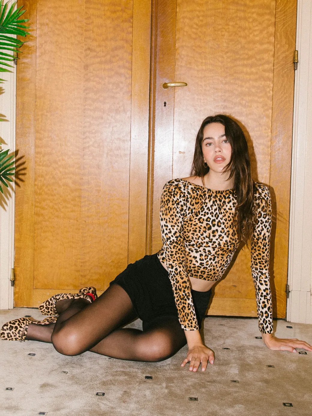 Rowan Top - Leopard