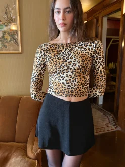 Rowan Top - Leopard