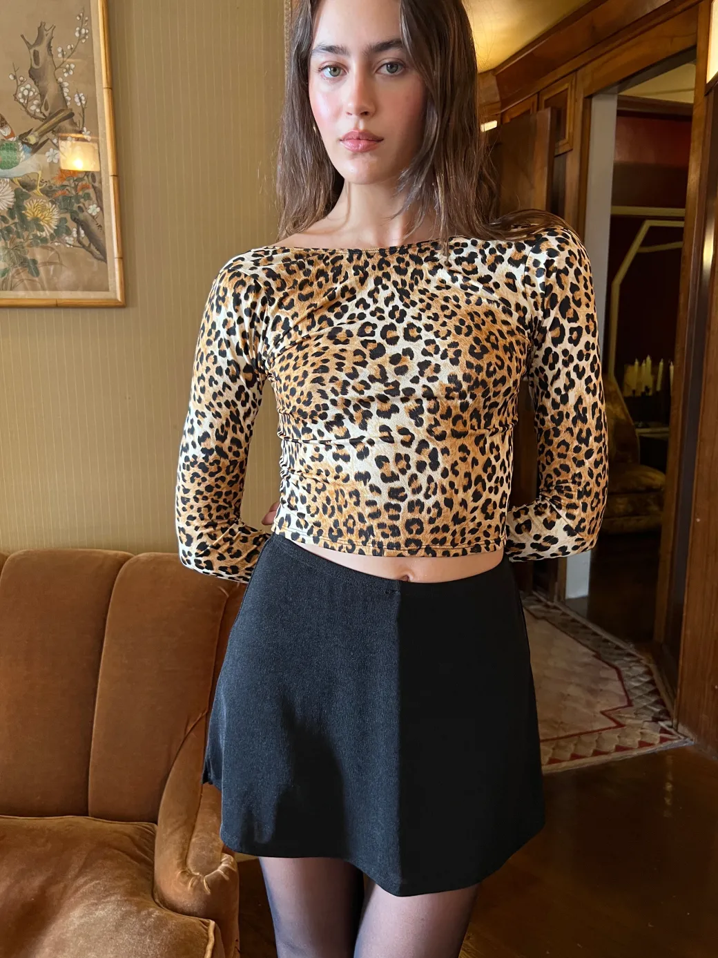 Rowan Top - Leopard
