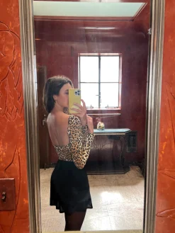 Rowan Top - Leopard