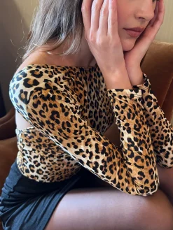 Rowan Top - Leopard