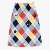Sandy Midi Skirt - Cirque Argyle