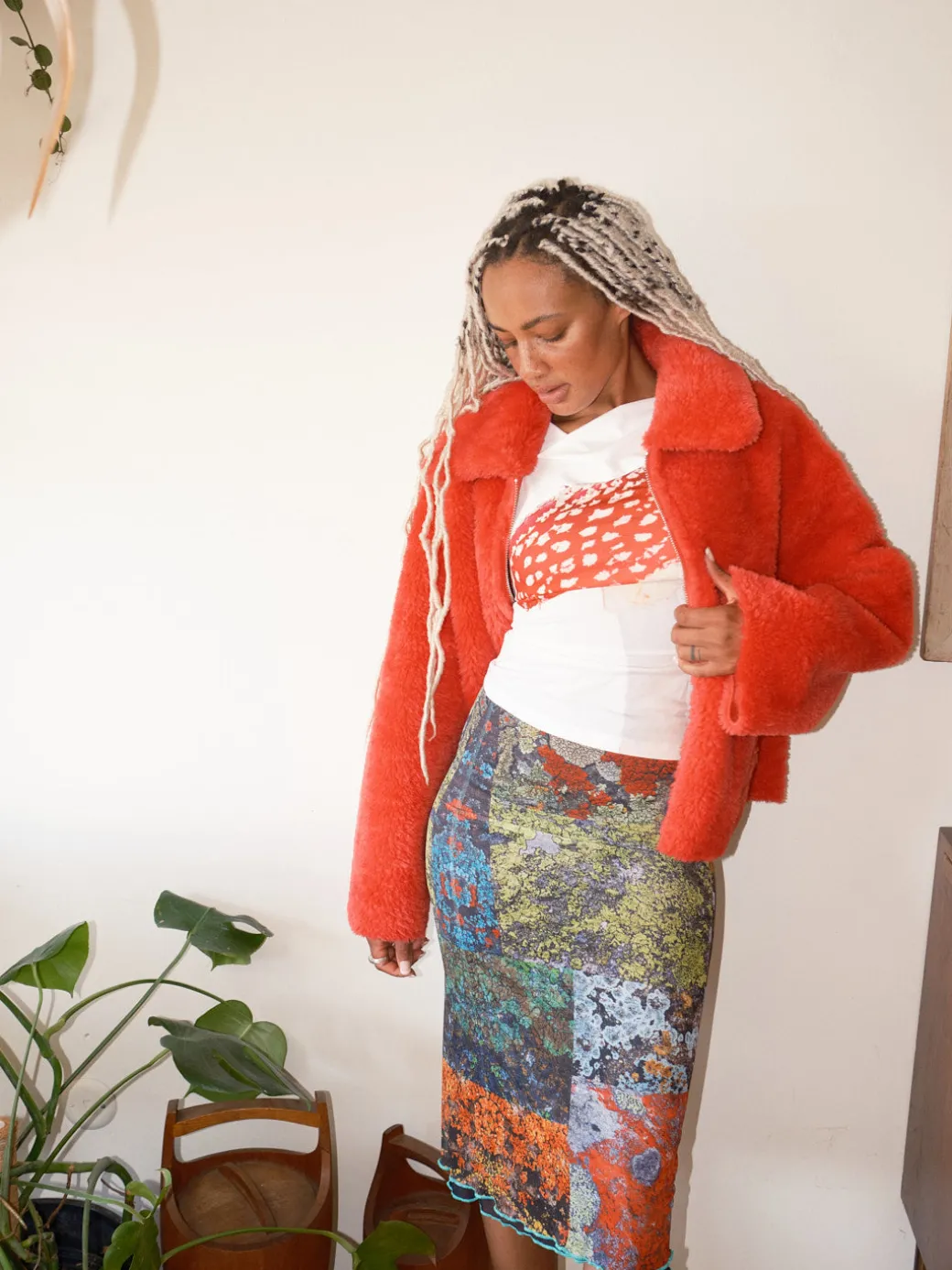 Simone Top - Mushroom