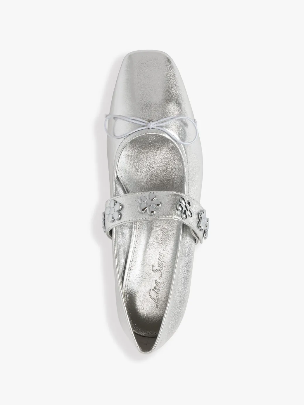 Sylvie Ballet Flat - Silver