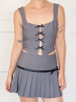 Tate Top - Charcoal