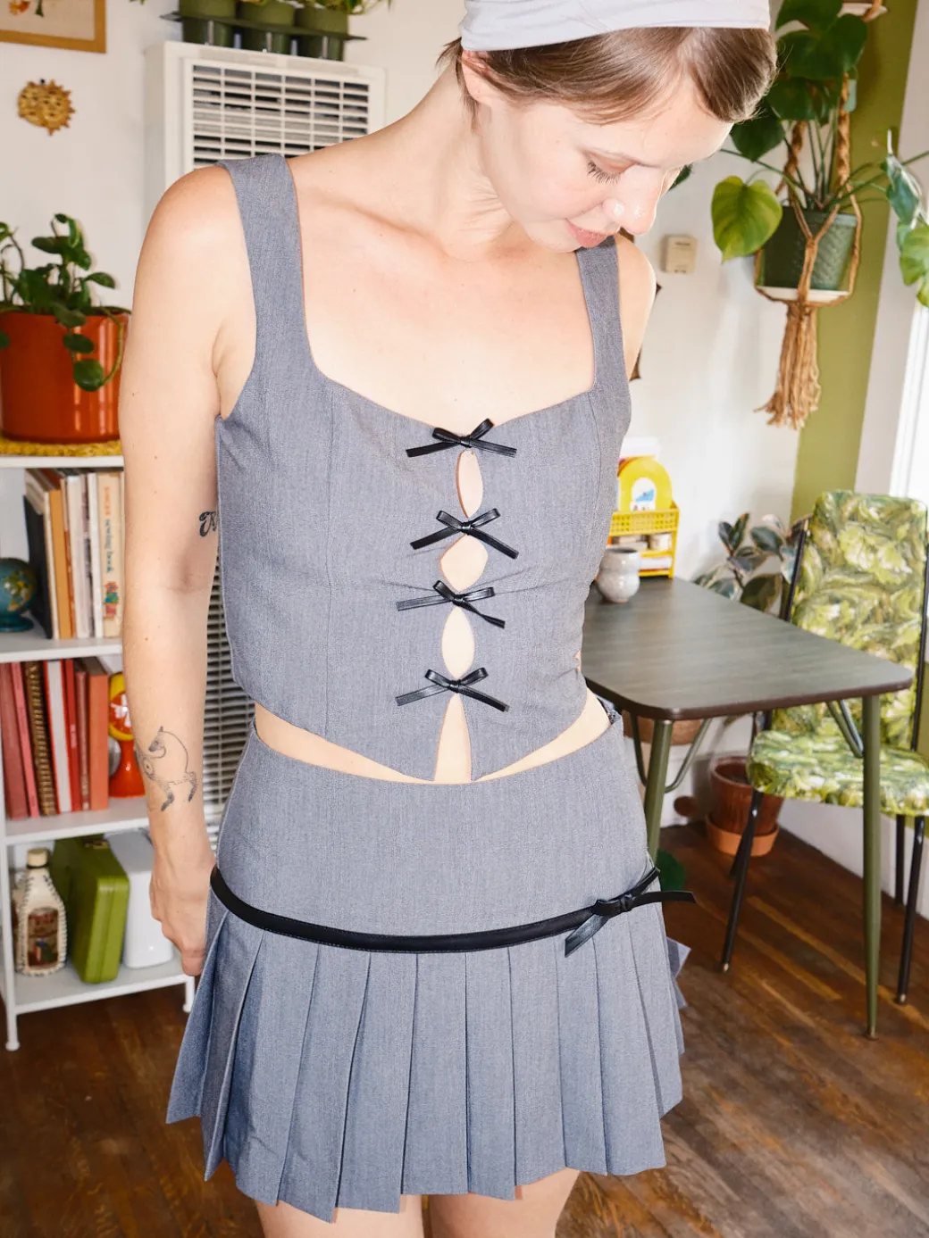 Tate Top - Charcoal