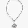 The Heart Necklace - Silver
