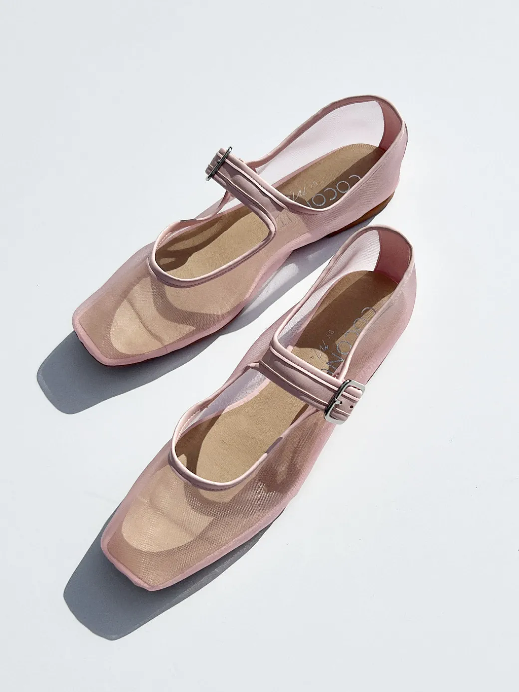 Tribecca Mesh Mary Jane - Pink