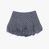 Tyler Bubble Skirt - Blue Plaid