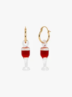 Wineglass Hoops - Merlot